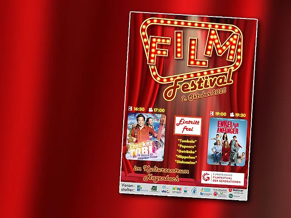 Filmplaket Filmfestival der Generationen