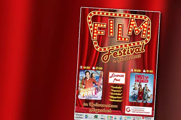 Filmplaket Filmfestival der Generationen